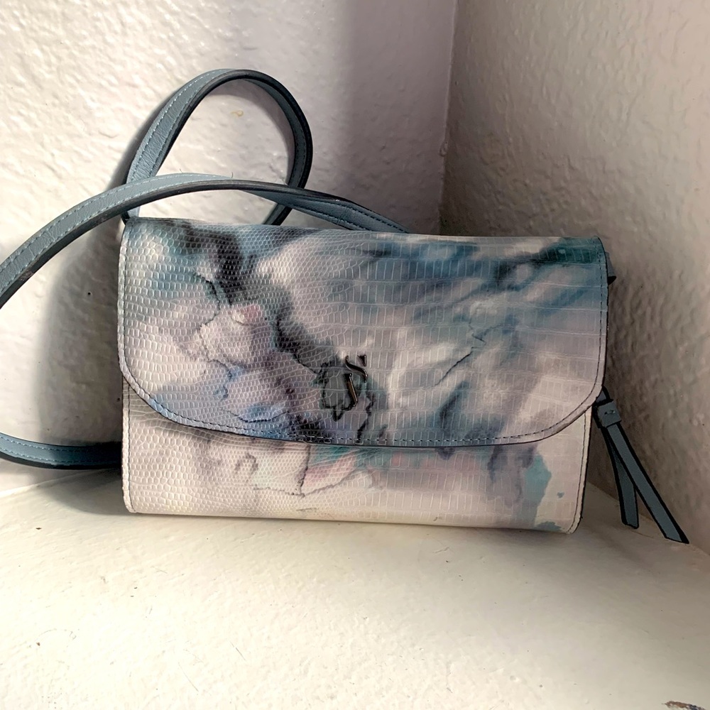 Simply Vera Vera Wang Signature Envelope Crossbody | Color: Blue/White